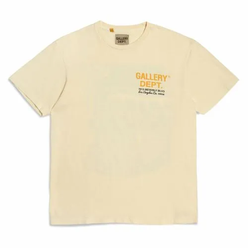 Short Sleeve Men Gallery Dept DRIVE THRU TEE Cream