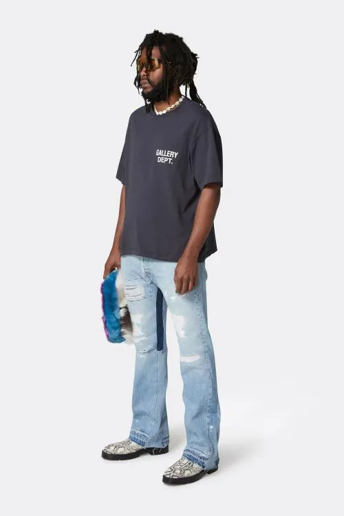 Short Sleeve Men Gallery Dept SOUVENIR TEE Black