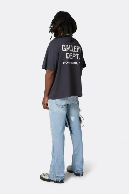 Short Sleeve Men Gallery Dept SOUVENIR TEE Black
