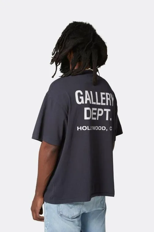 Short Sleeve Men Gallery Dept SOUVENIR TEE Black