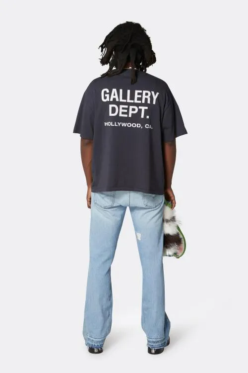 Short Sleeve Men Gallery Dept SOUVENIR TEE Black
