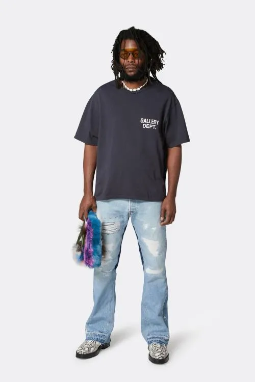 Short Sleeve Men Gallery Dept SOUVENIR TEE Black