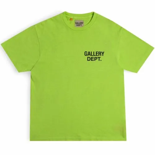 Short Sleeve Men Gallery Dept SOUVENIR TEE Lime Green