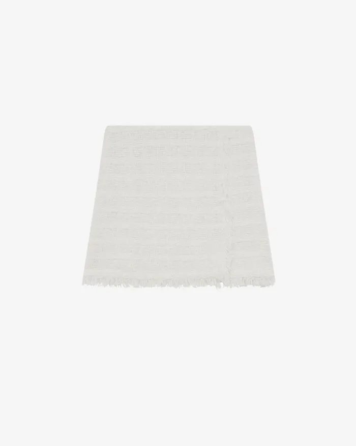 Shorts and Skirts Women IRO RAJANE FRINGED TWEED MINISKIRT