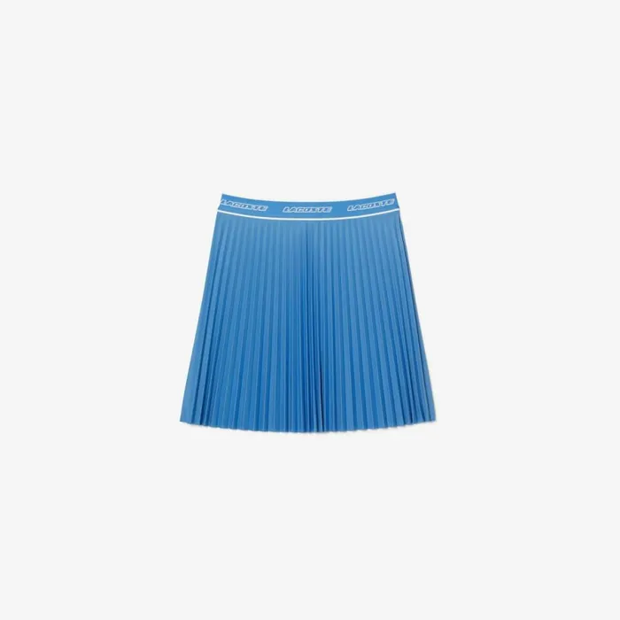 Shorts and Skirts Women Lacoste Women039s Pleated Skirt Ethereal Blue L99
