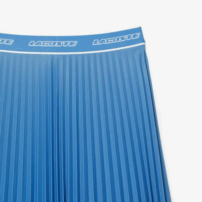 Shorts and Skirts Women Lacoste Women039s Pleated Skirt Ethereal Blue L99