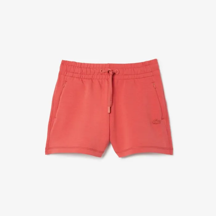 Shorts and Skirts Women Lacoste Womens Plain Shorts Pink Zv9
