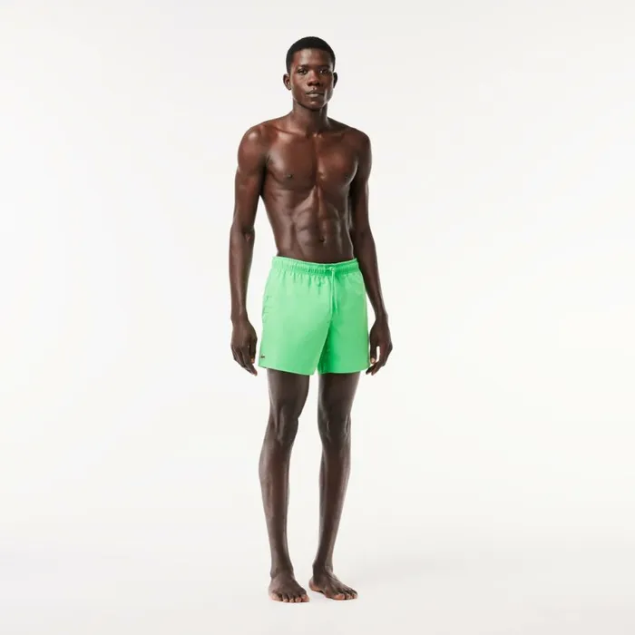 Shorts and Swim Men Lacoste Men039s Lightweight Swim Shorts Green Ing