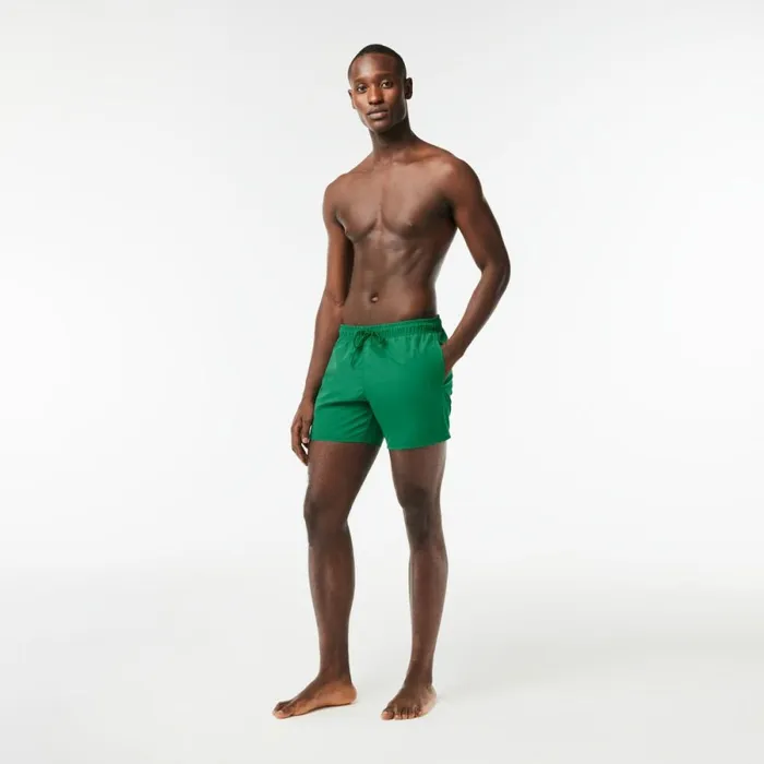 Shorts and Swim Men Lacoste Men039s Lightweight Swim Shorts Green Khi