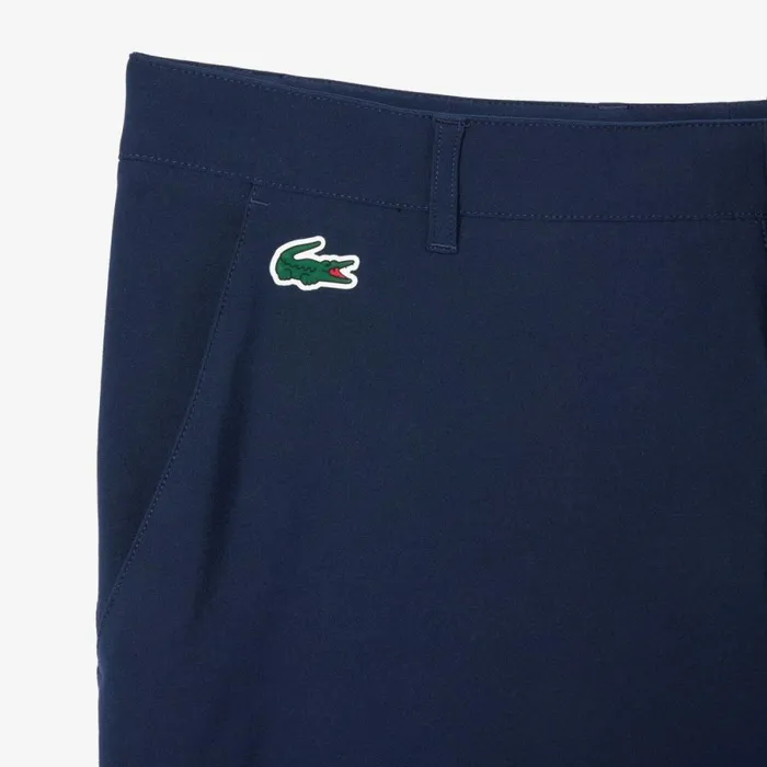 Shorts and Swim Men Lacoste Men039s UltraDry Golf Bermuda Shorts Navy Blue 166