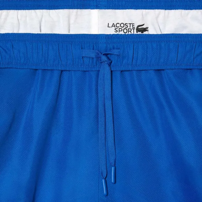 Shorts and Swim Men Lacoste Mens Recycled Polyester Tennis Shorts Kingdom Blue Kxb