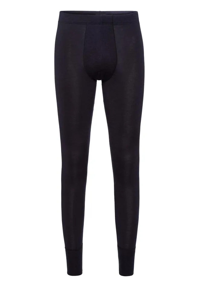 Silk And Cashmere Leggings Black Men HANRO Bottoms