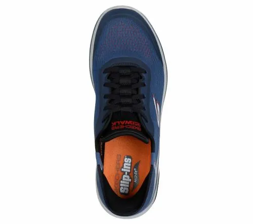 Slipins GO WALK Arch Fit 20 8211 Simplicity 25 Navy Orange Men SKECHERS SlipOn