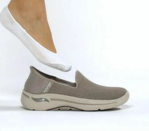 Slipins GO WALK Arch Fit 8211 Summer Taupe Women SKECHERS SlipOn