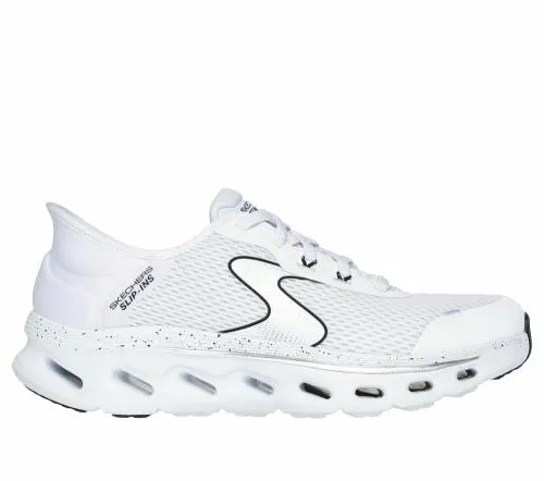 Slipins GO WALK GlideStep 20 White Black Women SKECHERS SlipOn