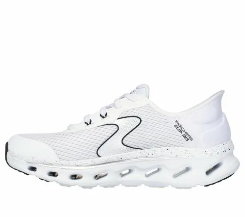 Slipins GO WALK GlideStep 20 White Black Women SKECHERS SlipOn