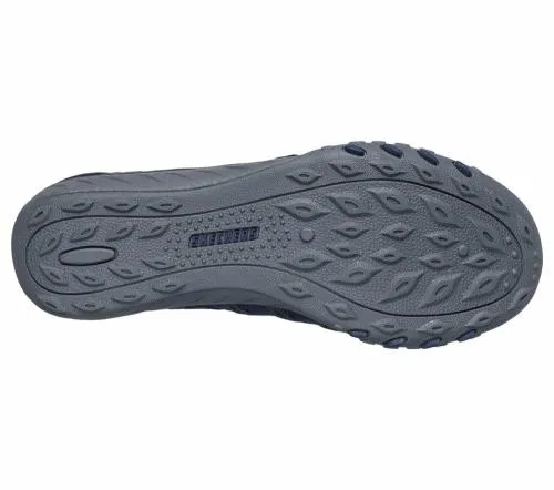 Slipins Relaxed Fit BreatheEasy 8211 RollWithMe Navy Women SKECHERS SlipOn