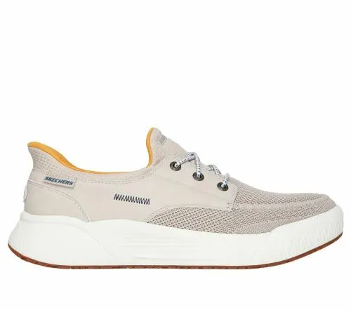 Slipins Relaxed Fit Cyrus 8211 Eagan Sand Men SKECHERS SlipOn