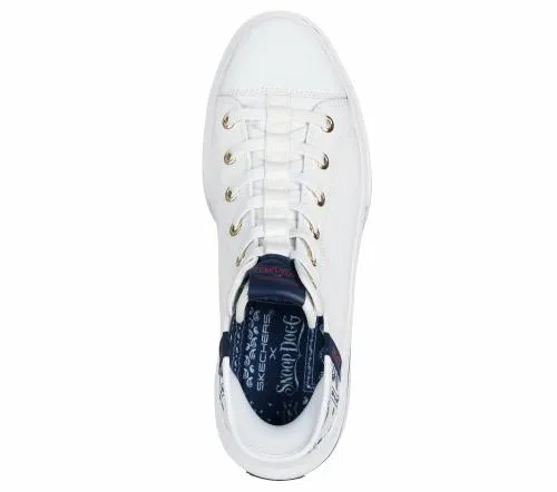 Slipins Snoop Dogg Snoop One 8211 OG Canvas White Navy Men SKECHERS Canvas Shoes