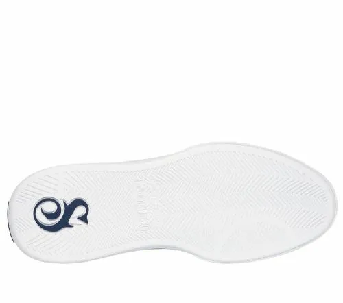 Slipins Snoop Dogg Snoop One 8211 OG Canvas White Navy Men SKECHERS Canvas Shoes
