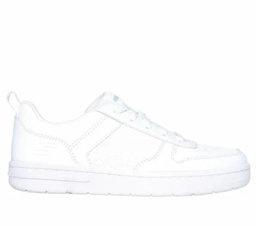 Smooth Street 8211 Genzo White Kids SKECHERS Big Kids UK Sizes 36