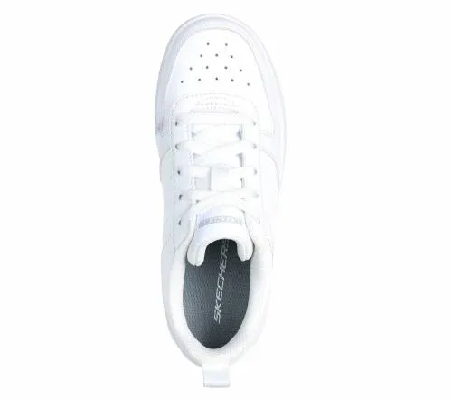 Smooth Street 8211 Genzo White Kids SKECHERS Big Kids UK Sizes 36