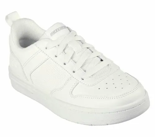 Smooth Street 8211 Genzo White Kids SKECHERS Big Kids UK Sizes 36