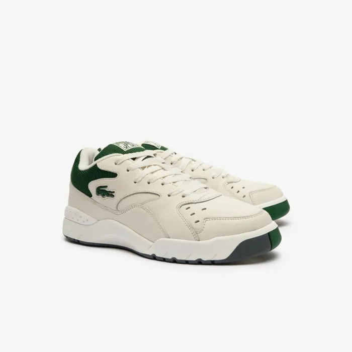 Sneakers Men Lacoste Men039s Aceline 96 Leather Sneakers Off Whtdk Grn 1y5