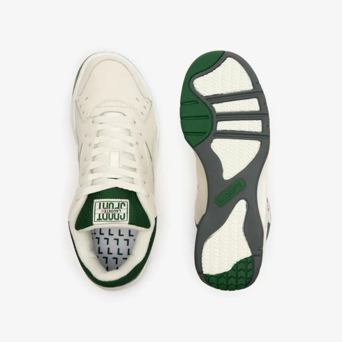Sneakers Men Lacoste Men039s Aceline 96 Leather Sneakers Off Whtdk Grn 1y5