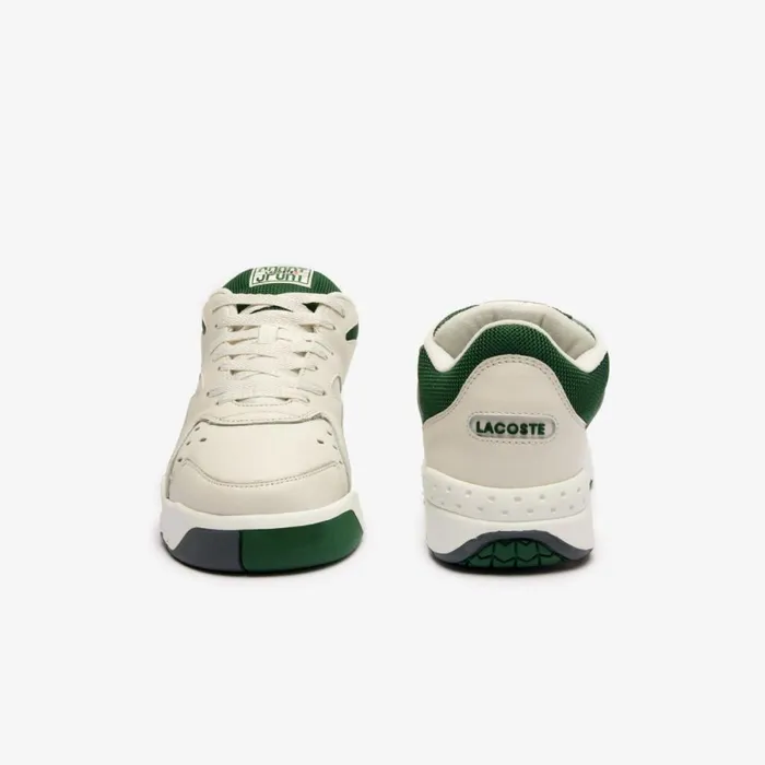 Sneakers Men Lacoste Men039s Aceline 96 Leather Sneakers Off Whtdk Grn 1y5