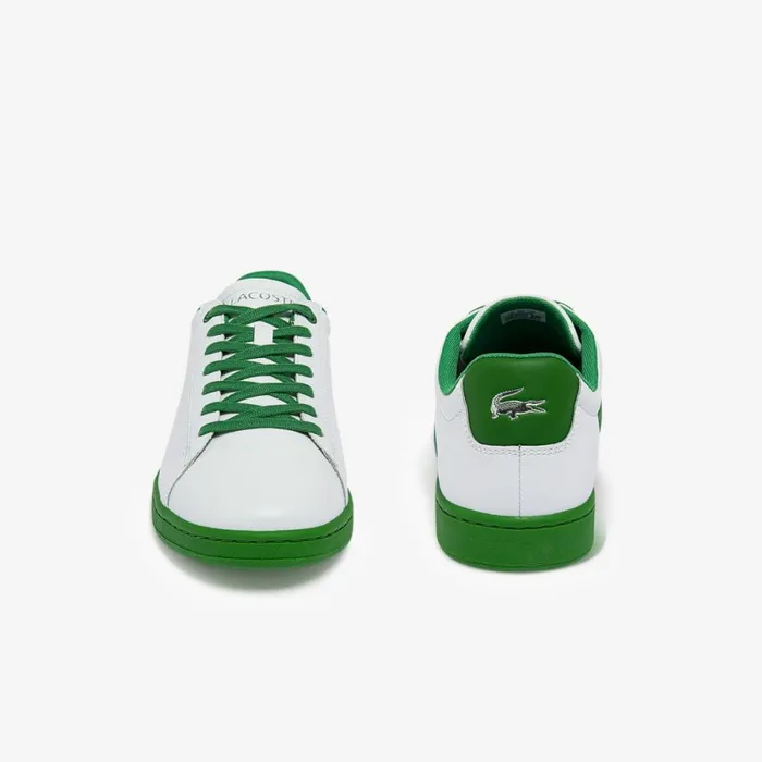 Sneakers Men Lacoste Men039s Hydez Leather Sneakers Whitegreen 082