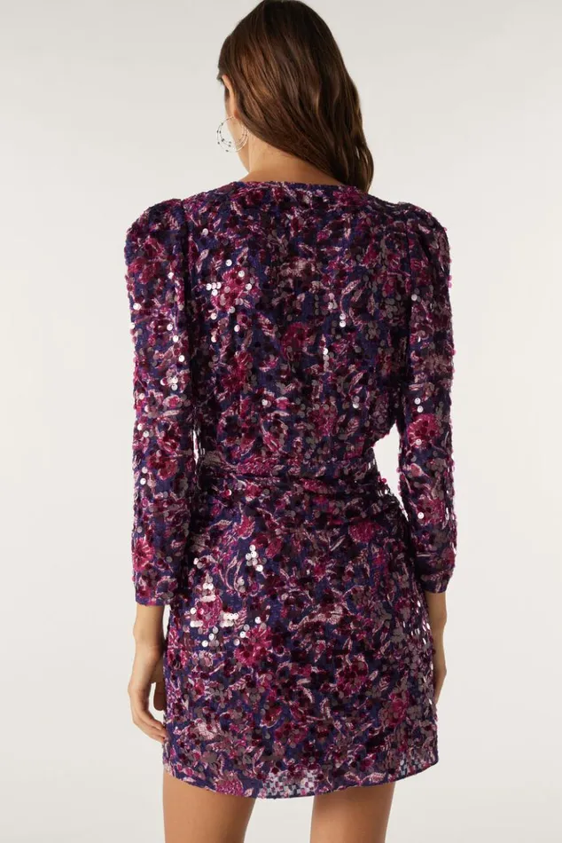 SolaShort Dress With Long Sleeves Clothing Baandsh Dresses