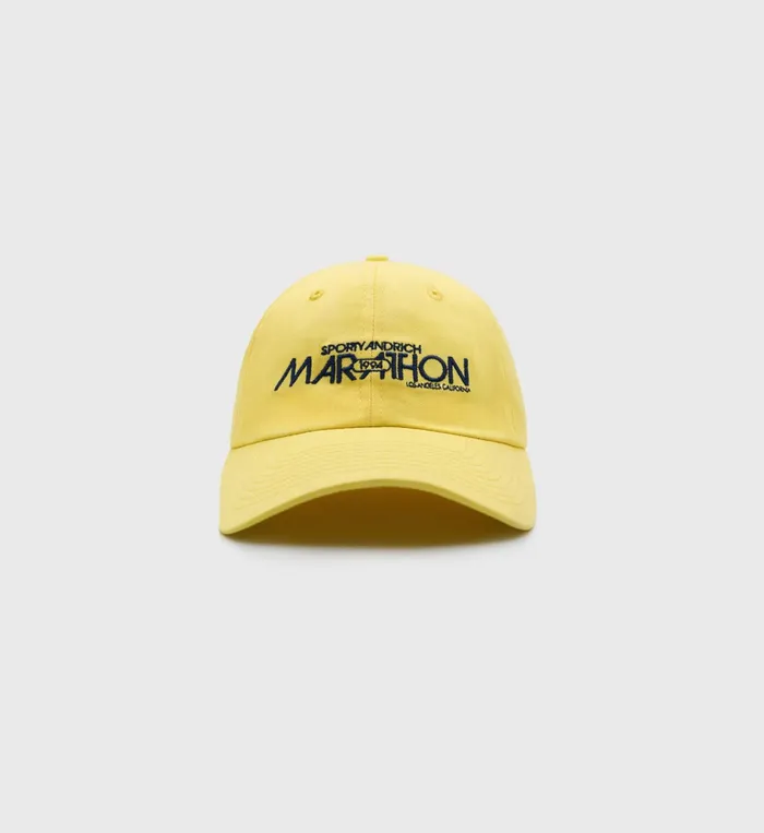 Sporty and Rich Hats Women Marathon Hat 8211 Lemon