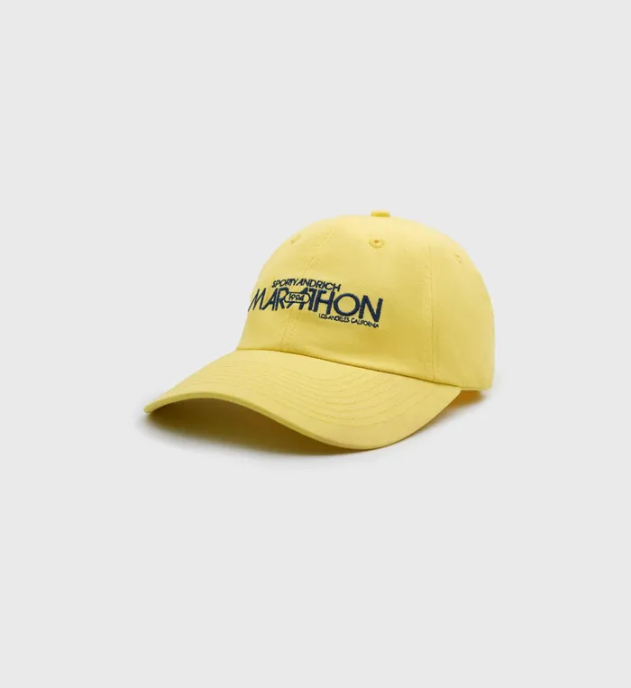 Sporty and Rich Hats Women Marathon Hat 8211 Lemon