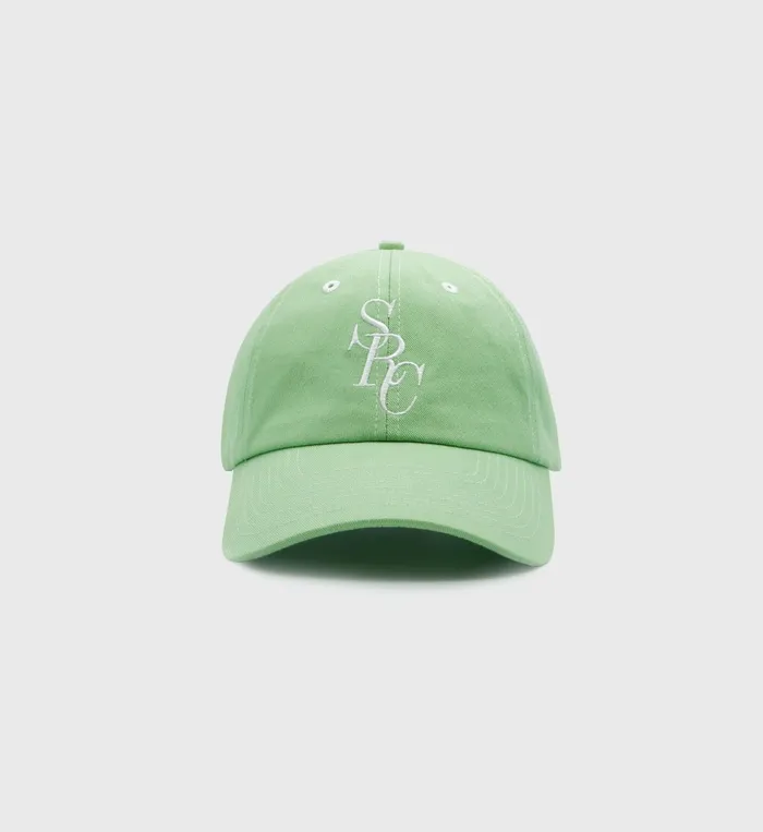Sporty and Rich Hats Women SRC Hat 8211 Washed KellyWhite