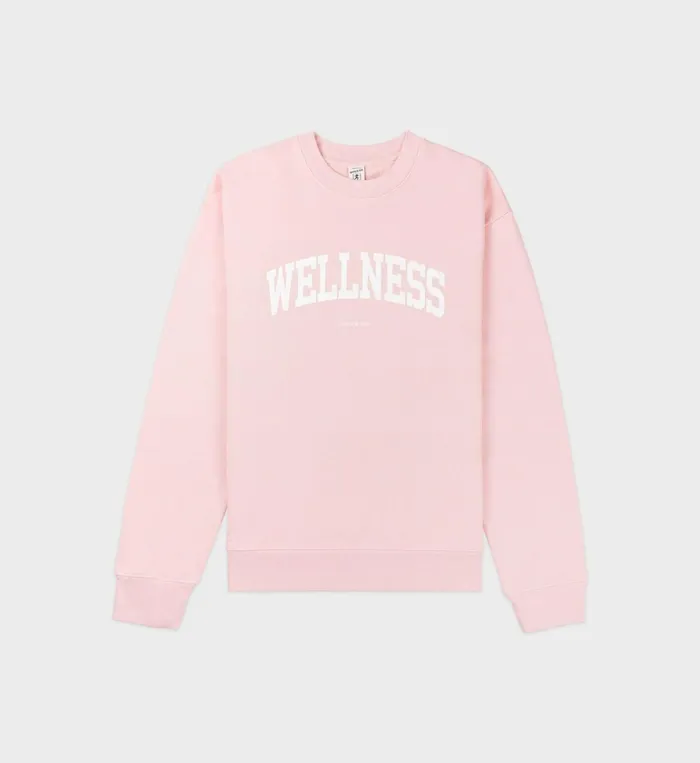 Sporty and Rich Sweatshirts Women Wellness Ivy Crewneck 8211 BalletWhite