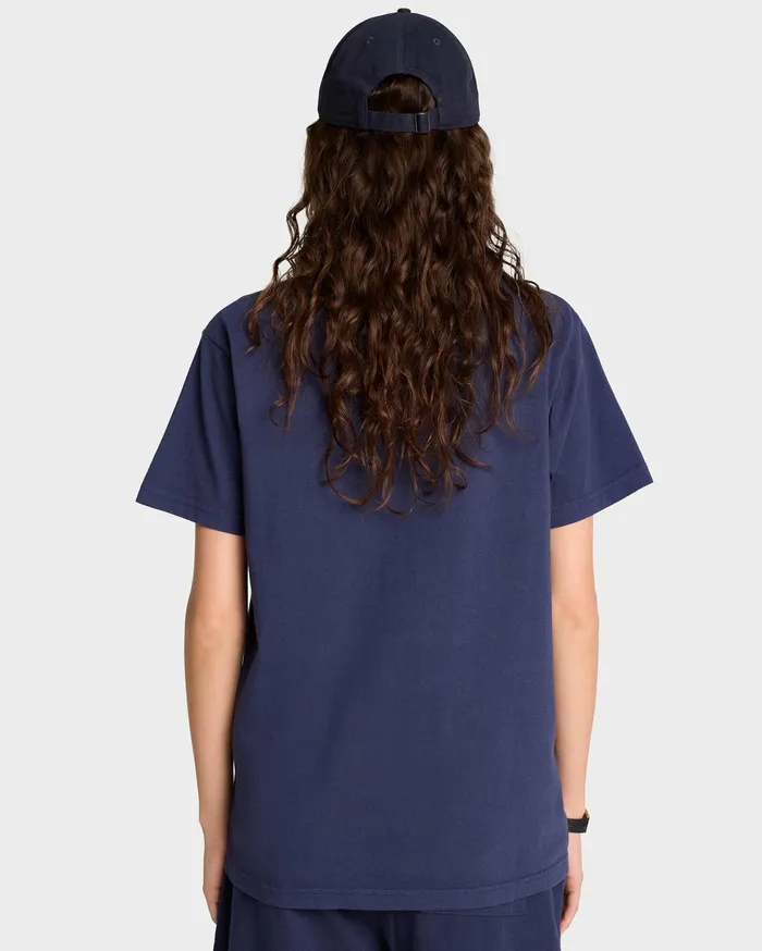 Sporty and Rich TShirts and Tops Women Wellness Club TShirt 8211 NavyWhite