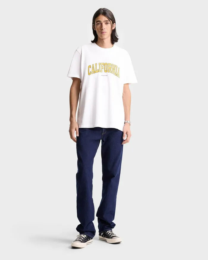 Sporty and Rich TShirts Men California TShirt 8211 WhiteGold