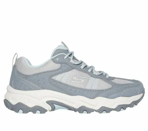 Stamina AT Gray Blue Women SKECHERS Lace Up