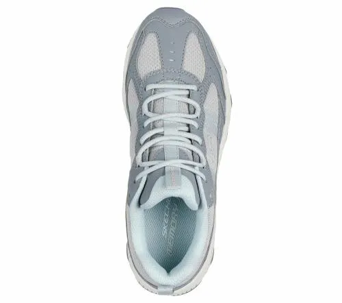 Stamina AT Gray Blue Women SKECHERS Lace Up