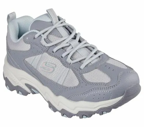 Stamina AT Gray Blue Women SKECHERS Lace Up