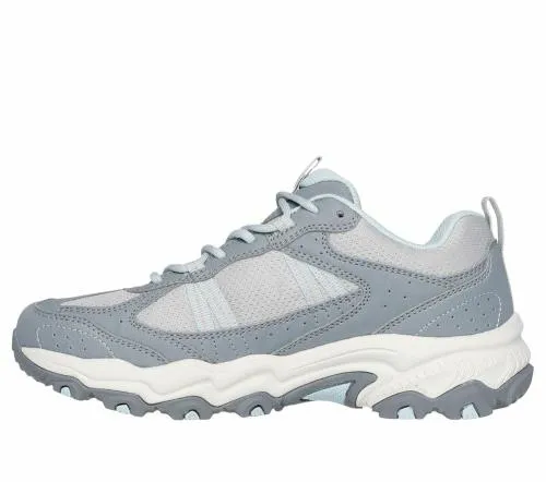 Stamina AT Gray Blue Women SKECHERS Lace Up