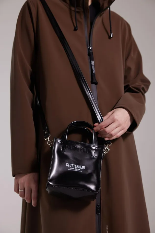 Stutterheim Biblio Opal Mini Bag Opal Black Women Handbags