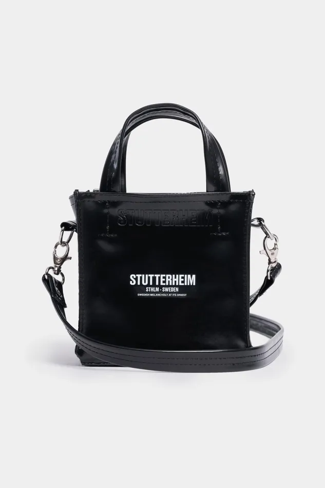 Stutterheim Biblio Opal Mini Bag Opal Black Women Handbags