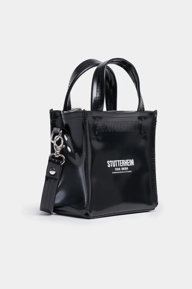Stutterheim Biblio Opal Mini Bag Opal Black Women Handbags