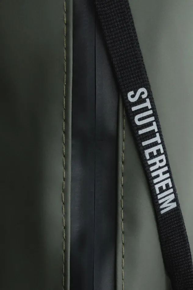Stutterheim Container Large Wash Bag Green Women Wash Bags