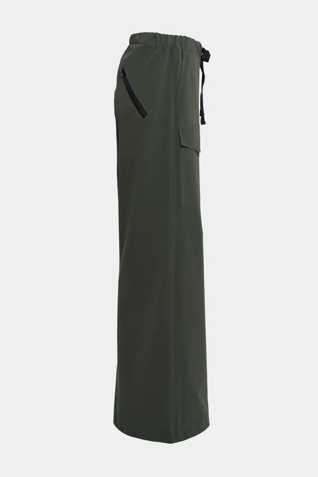 Stutterheim Jarla Matte Trousers Green Women Bottoms