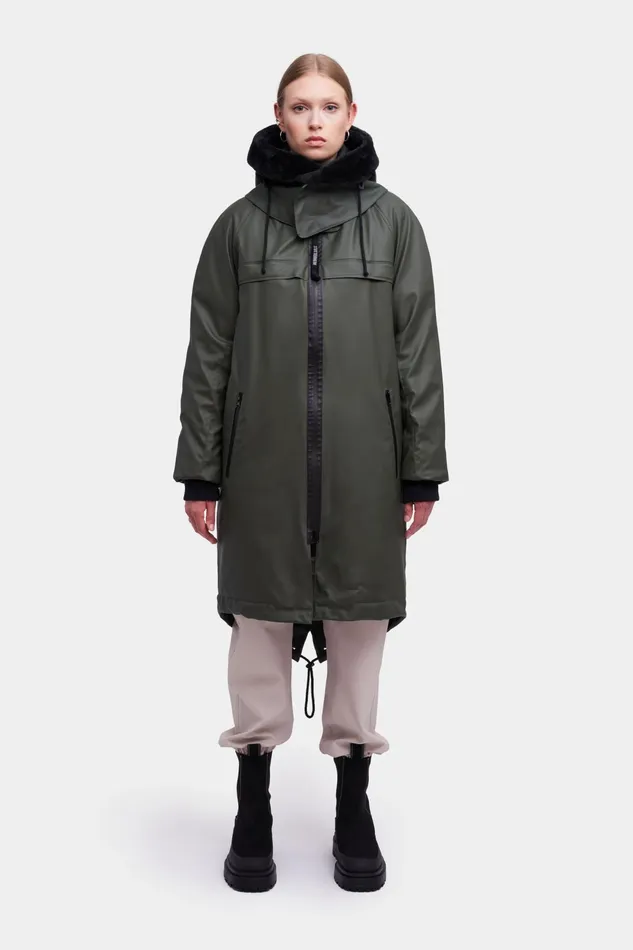 Stutterheim Kalix Parka Green Men Winter Coats