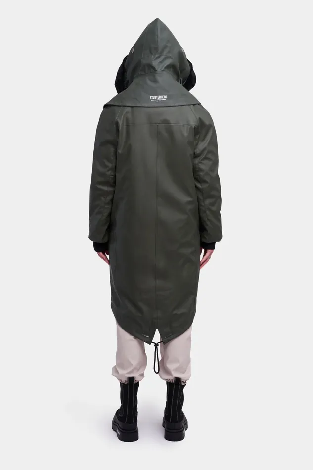 Stutterheim Kalix Parka Green Men Winter Coats