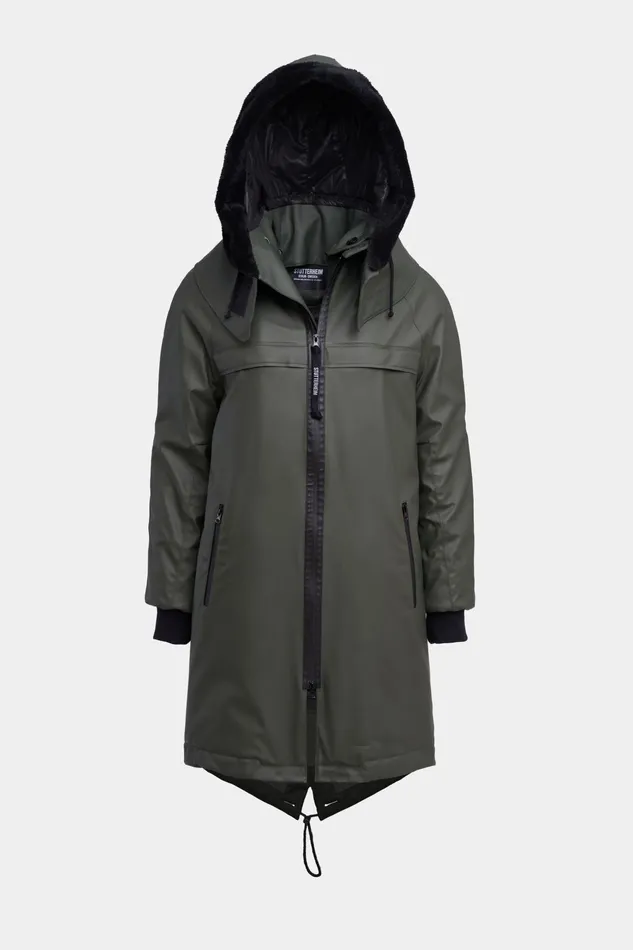 Stutterheim Kalix Parka Green Men Winter Coats